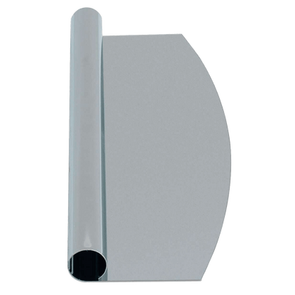 Large stainless steel restaurant style pizza cutter