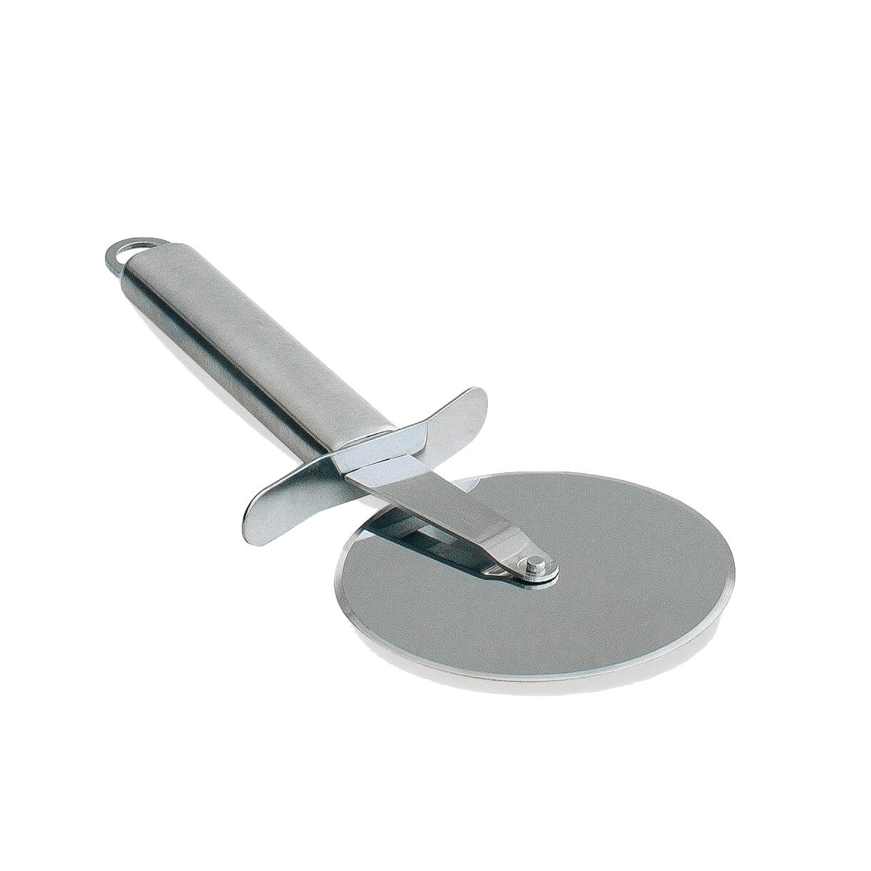 Large wheel style pizza cutting roller