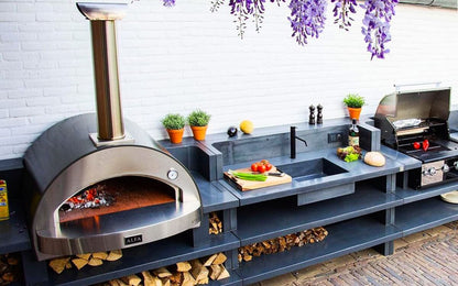 ALFA™ LEGACY 4 Pizze Wood-Fired Outdoor Pizza Oven