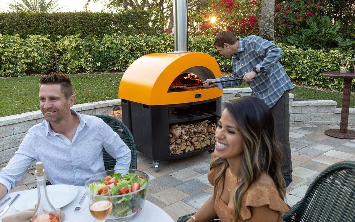 ALFA™ MODERNO 5 Pizze Gas Pizza Oven [Hybrid-Capable]