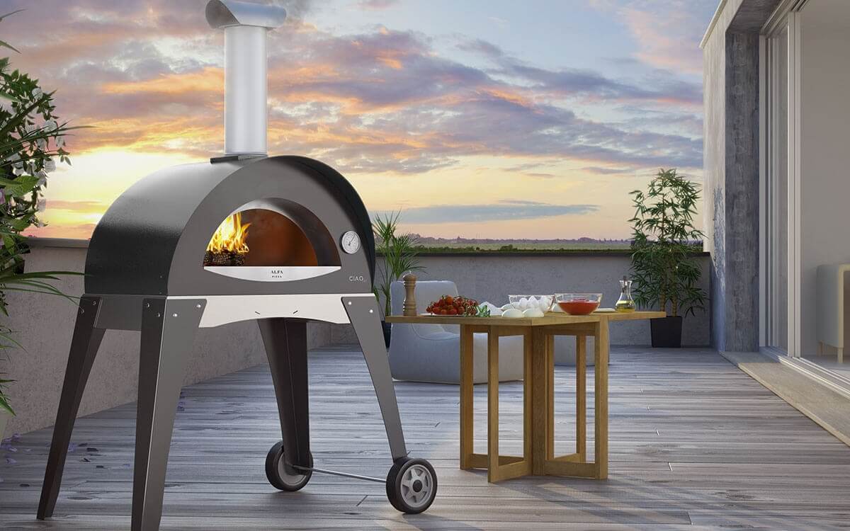 Leg Kit for ALFA™ CIAO Pizza Oven [2 Finish Options]