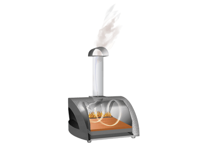 ALFA™ MODERNO Portable Propane Pizza Oven [2 Color Options]