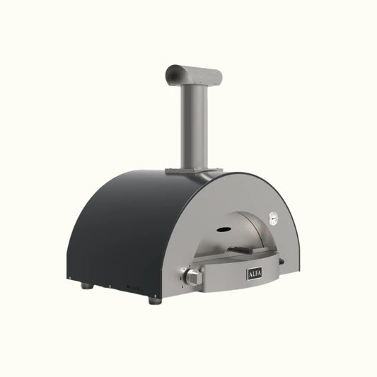 ALFA Classico 2 PIZZE gas pizza oven on off-white background
