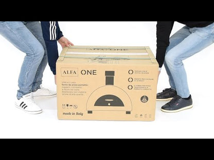 ALFA™ MODERNO 1 PIZZE Hybrid-Capable Gas Pizza Oven [3 Color Options]