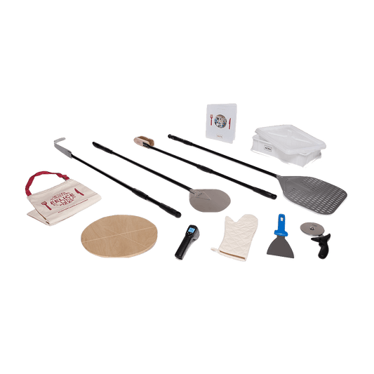 Full ALFA Pizzaiolo Kit KITPIZ laid out on white surface